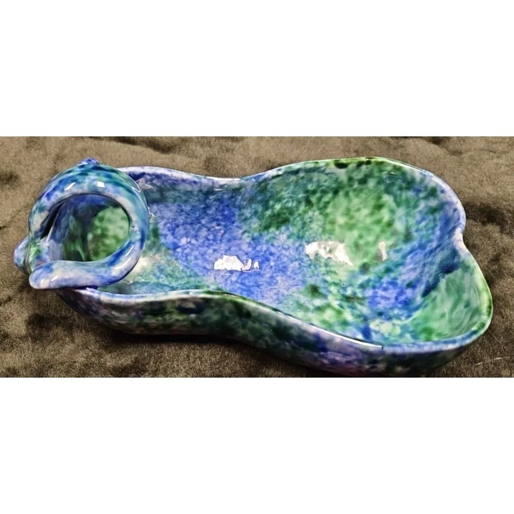 Vintage Beautiful Pear Shaped Stangl Pottery Candy Dish